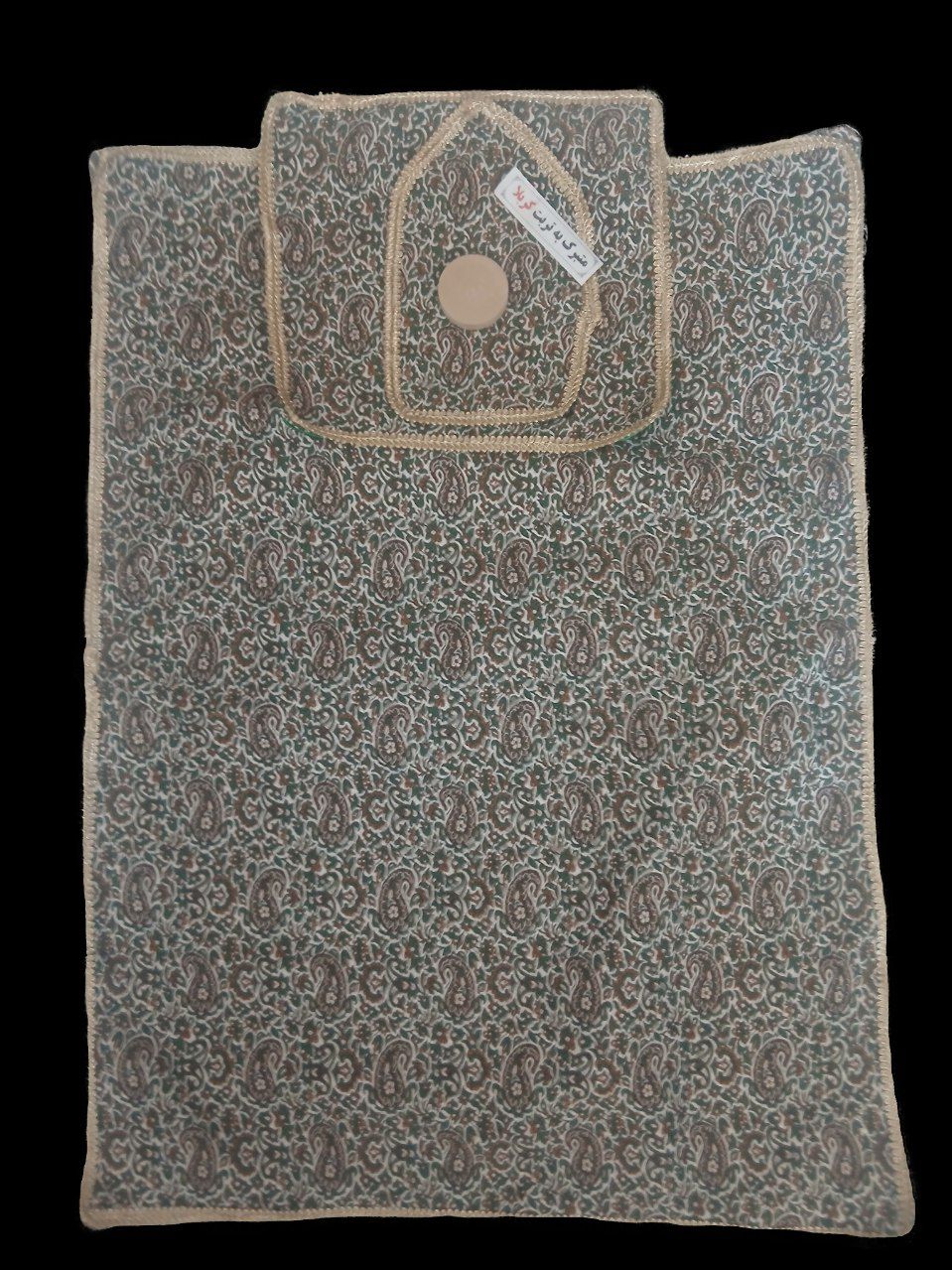 سجاده و‌جانماز ترمه، ابعاد سجاده ۷۰ در ۵۴ ، ابعاد جانماز ۲۵ در ۲۵