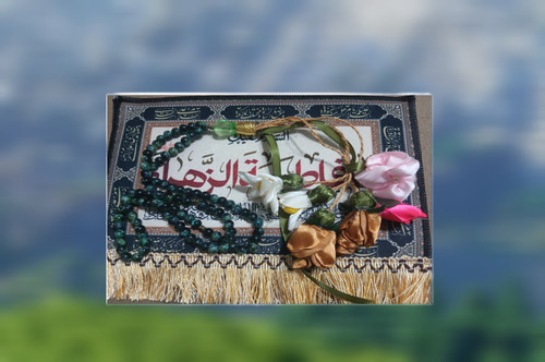 تسبیح ربانی، مروارید سنگی سایز ۸.گلهای ربانی.