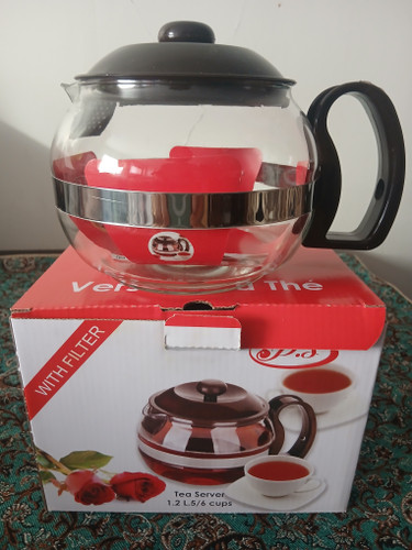 قوری 1.2 لیتری ، پیرکس، ارتفاع 11س