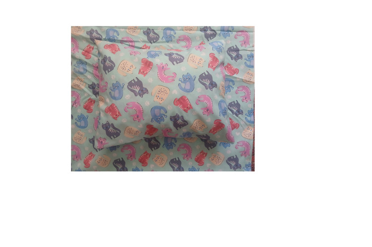 بالش کودک ،جنس پارچه نخی و الیاف پنبهای درجه ۱،اندازه ۳۰ در ۴۰ سانت