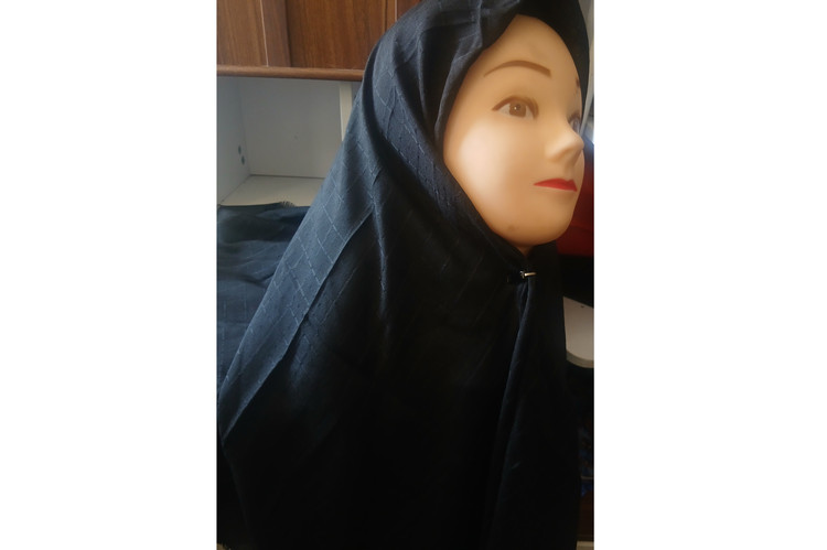 روسری نخی چهارخانه، نخی درجه 1، ابعاد 120س در 120 س