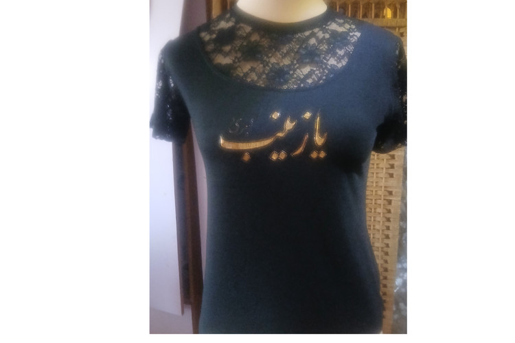 تیشرت یقه گیپوری، سوپر پنبه، سایز m, L, ,XL,