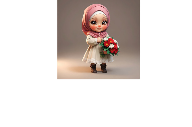 روسری دخترانه نخی سایز 70 در 70